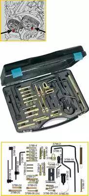 HAZET 3788/37 - Набор установочных инструментов, фазы газораспределения abcparts.ee