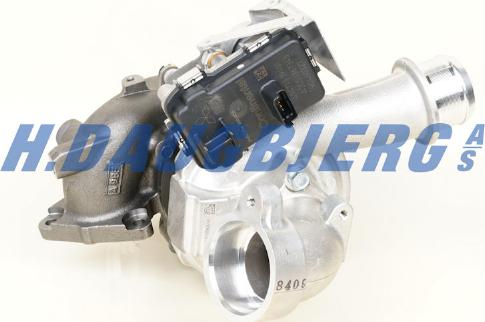 H. Daugbjerg 49477-01013 - Турбина, компрессор abcparts.ee