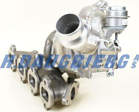 H. Daugbjerg 821943-5003S - Турбина, компрессор abcparts.ee