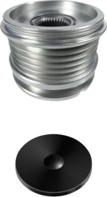 HELLA 9XU 358 039-201 - Шкив генератора, муфта abcparts.ee