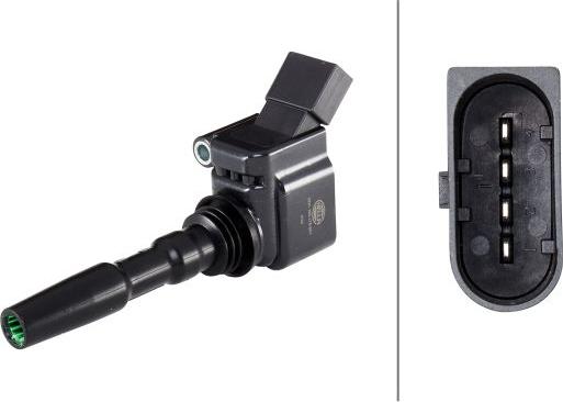 HELLA 5DA 193 175-951 - Катушка зажигания abcparts.ee