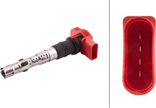 HELLA 5DA 193 175-591 - Катушка зажигания abcparts.ee