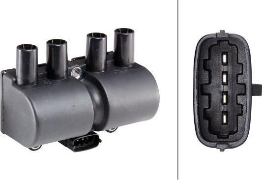 HELLA 5DA 193 175-561 - Катушка зажигания abcparts.ee