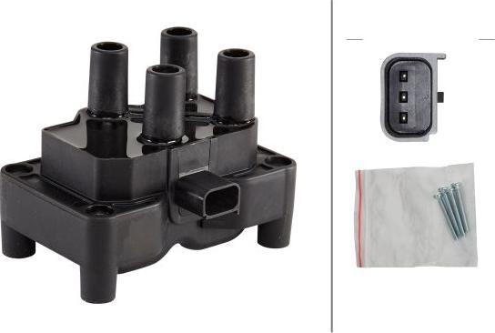 HELLA 5DA 193 175-791 - Катушка зажигания abcparts.ee