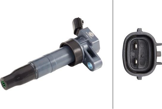 HELLA 5DA 358 057-441 - Катушка зажигания abcparts.ee