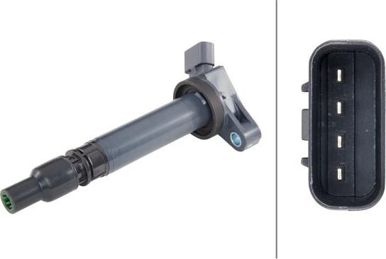 HELLA 5DA 358 057-401 - Катушка зажигания abcparts.ee