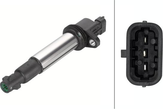 HELLA 5DA 358 057-421 - Катушка зажигания abcparts.ee