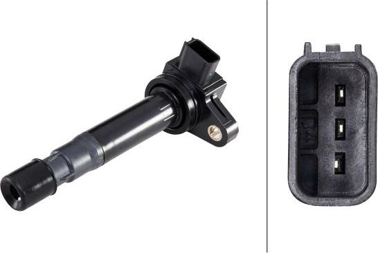 HELLA 5DA 358 057-881 - Катушка зажигания abcparts.ee