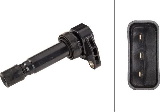 HELLA 5DA 358 057-331 - Катушка зажигания abcparts.ee