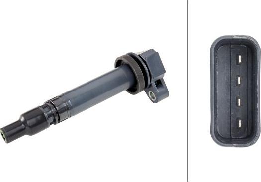 HELLA 5DA 358 057-201 - Катушка зажигания abcparts.ee