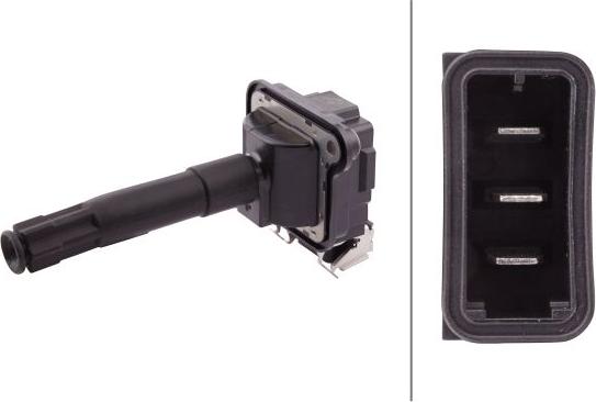 HELLA 5DA 358 000-051 - Катушка зажигания abcparts.ee