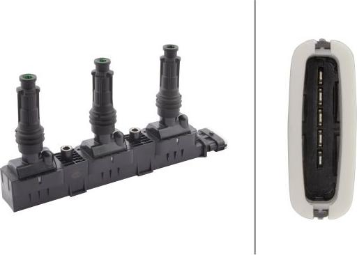 HELLA 5DA 358 000-351 - Катушка зажигания abcparts.ee