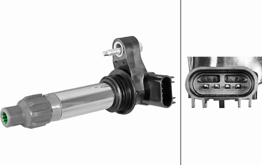 HELLA 5DA 358 168-971 - Катушка зажигания abcparts.ee