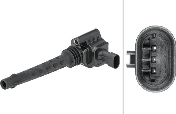 HELLA 5DA 358 168-541 - Катушка зажигания abcparts.ee