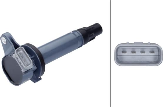 HELLA 5DA 358 168-031 - Катушка зажигания abcparts.ee