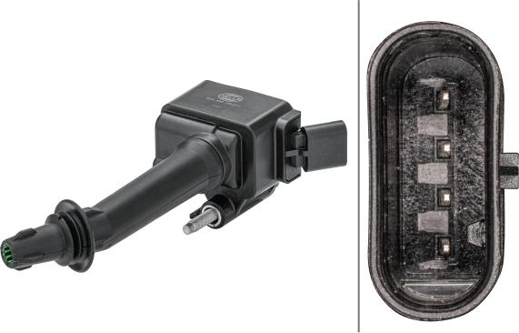 HELLA 5DA 358 168-371 - Катушка зажигания abcparts.ee