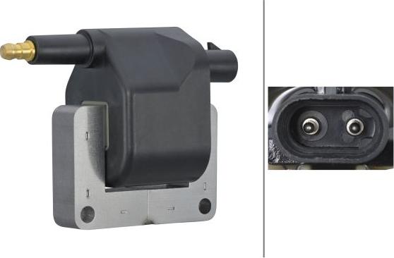 HELLA 5DA 358 168-711 - Катушка зажигания abcparts.ee