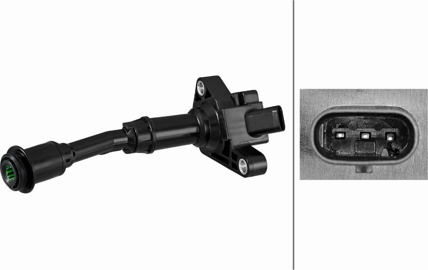 HELLA 5DA 358 101-451 - Катушка зажигания abcparts.ee