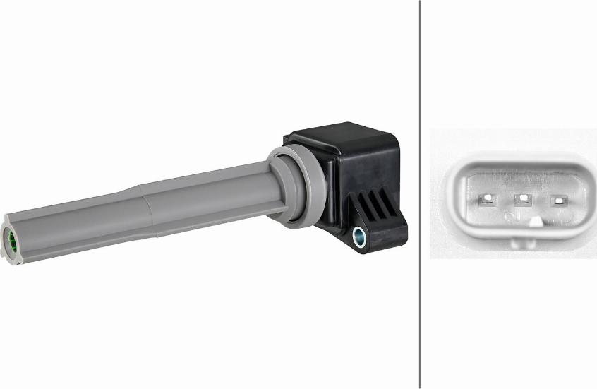 HELLA 5DA 358 101-401 - Катушка зажигания abcparts.ee