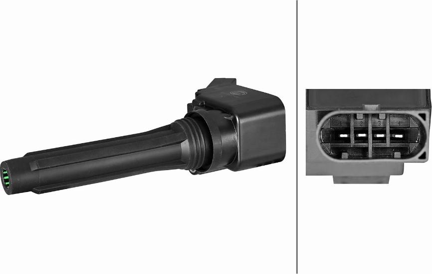 HELLA 5DA 358 101-561 - Катушка зажигания abcparts.ee