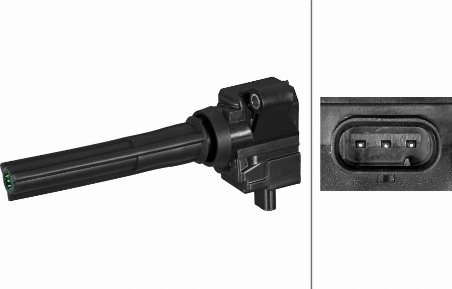 HELLA 5DA 358 101-091 - Катушка зажигания abcparts.ee