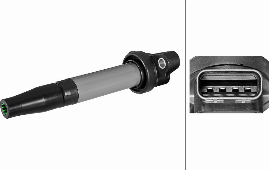 HELLA 5DA 358 101-011 - Катушка зажигания abcparts.ee