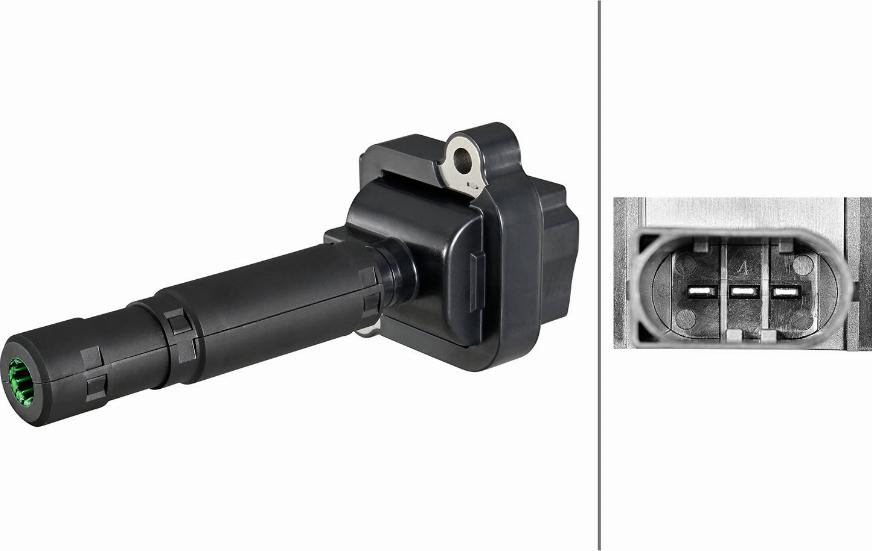 HELLA 5DA 358 101-391 - Катушка зажигания abcparts.ee