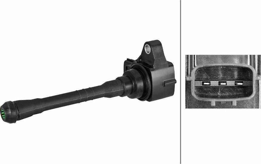 HELLA 5DA 358 101-761 - Катушка зажигания abcparts.ee