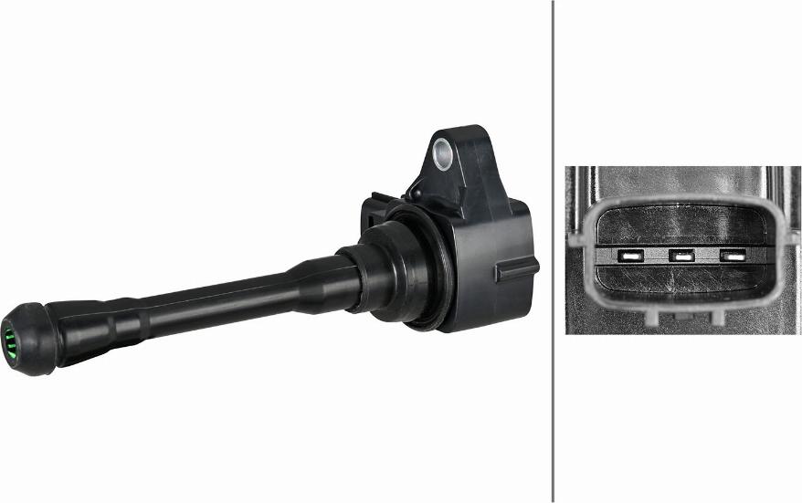 HELLA 5DA 358 101-771 - Катушка зажигания abcparts.ee