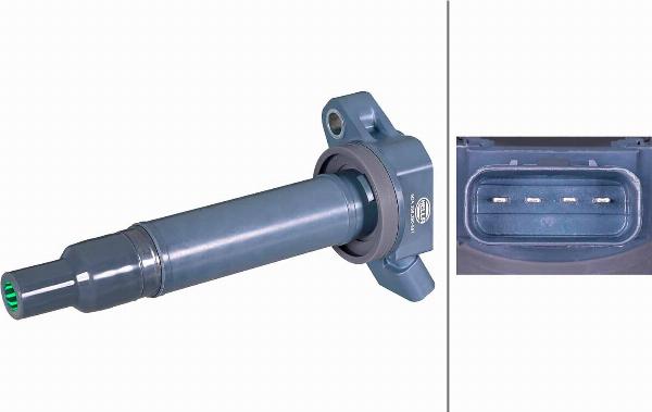 HELLA 5DA 358 290-551 - Катушка зажигания abcparts.ee