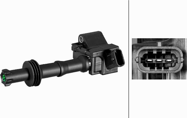 HELLA 5DA 358 290-651 - Катушка зажигания abcparts.ee