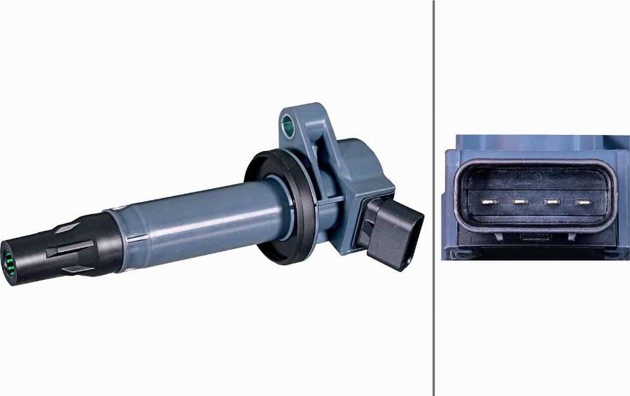 HELLA 5DA 358 290-621 - Катушка зажигания abcparts.ee