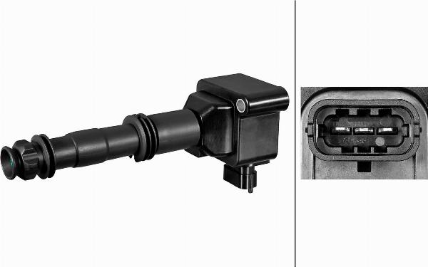 HELLA 5DA 358 290-151 - Катушка зажигания abcparts.ee