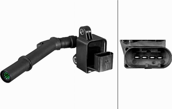 HELLA 5DA 358 290-171 - Катушка зажигания abcparts.ee