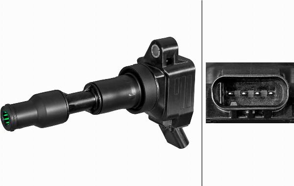 HELLA 5DA 358 290-291 - Катушка зажигания abcparts.ee