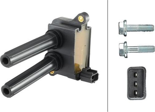 HELLA 5DA230035-951 - Катушка зажигания abcparts.ee