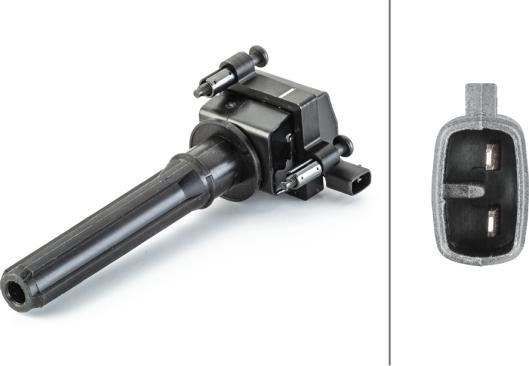 HELLA 5DA230035-411 - Катушка зажигания abcparts.ee