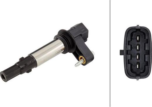 HELLA 5DA230035-631 - Катушка зажигания abcparts.ee