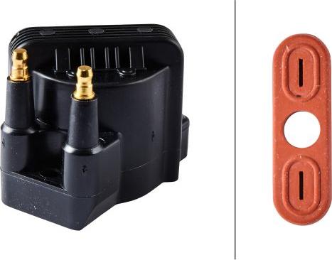 HELLA 5DA 230 035-131 - Катушка зажигания abcparts.ee