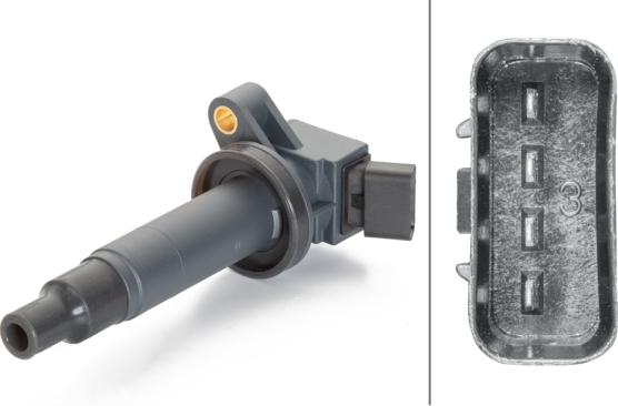 HELLA 5DA 230 035-381 - Катушка зажигания abcparts.ee