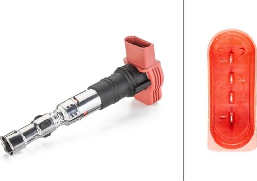 HELLA 5DA 230 035-781 - Катушка зажигания abcparts.ee