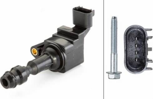 HELLA 5DA 230 036-461 - Катушка зажигания abcparts.ee