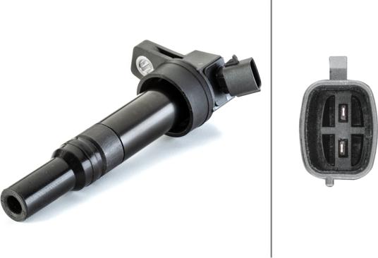 HELLA 5DA 230 036-501 - Катушка зажигания abcparts.ee