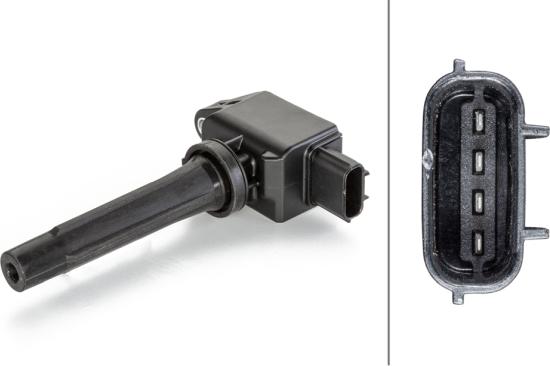 HELLA 5DA230036-531 - Катушка зажигания abcparts.ee