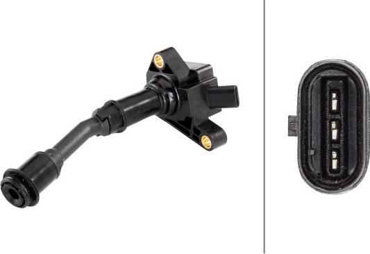 HELLA 5DA230036-661 - Катушка зажигания abcparts.ee