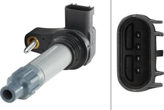 HELLA 5DA230036-181 - Катушка зажигания abcparts.ee