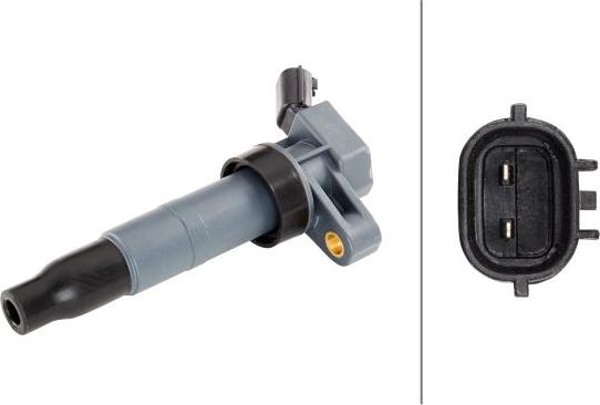 HELLA 5DA230036-311 - Катушка зажигания abcparts.ee