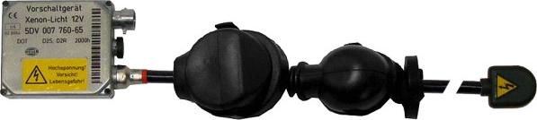 HELLA 5DV 007 760-651 - Предвключенный прибор, газоразрядная лампа abcparts.ee