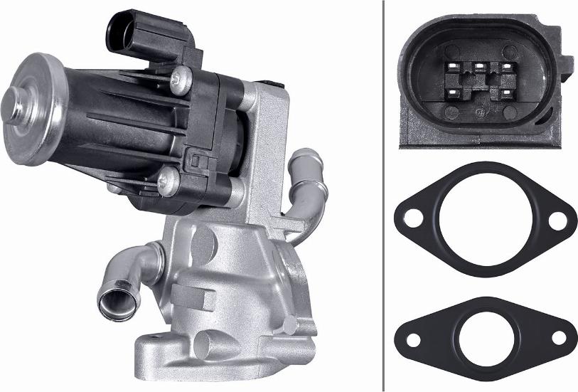 HELLA 6NU 010 171-661 - Клапан возврата ОГ abcparts.ee