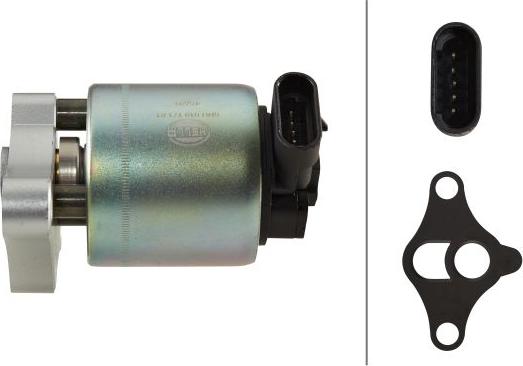 HELLA 6NU 010 171-611 - Клапан возврата ОГ abcparts.ee